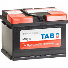 Аккумулятор TAB 6СТ-62 о.п. MAGIC (56249 SMF) низкий