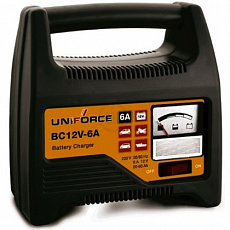 Аккумулятор Зарядное устройство Uniforce BC 12V-6A
