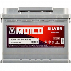 Аккумулятор MUTLU SILVER 63 A/ч низк. о.п.